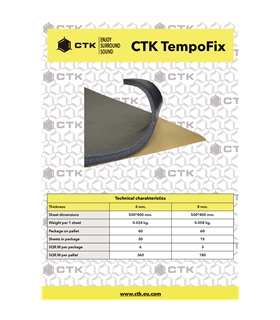 CTK TEMPOFIX  8mm 15 Unidades - CTKTEMPOFIX8