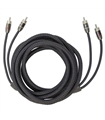Cable RCA HiFi  -  2 canales  -  3.5m