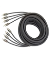 Cable RCA HiFi  - 4 canales -  5.5m