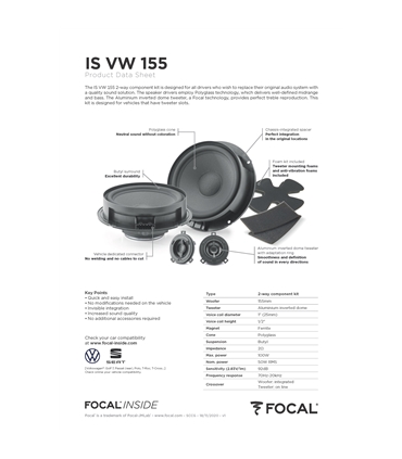 Focal IS VW 155 #4 - 1818ISVW155