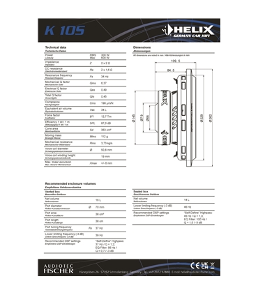 HELIX K 10S #1 - K10S