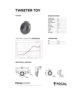FOCAL KIT IS TOY165 #5 - 1818ISTOY165