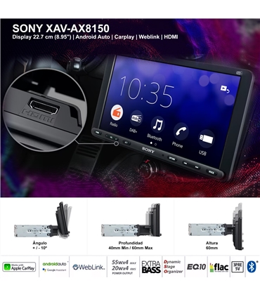 SONY XAV-AX8150D - XAVAX8150