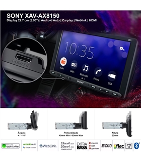 SONY XAV-AX8150D #2 - XAVAX8150