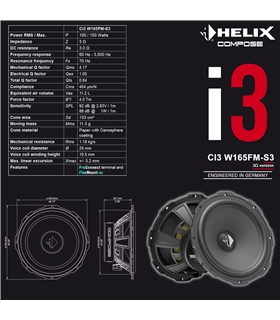 HELIX CI3 W165FM-S3 - CI3W165FMS3