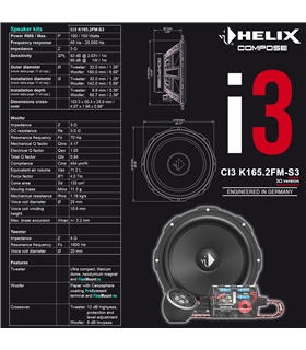 HELIX Ci3 K165.2FM-S3 - CI3K165.2FMS3