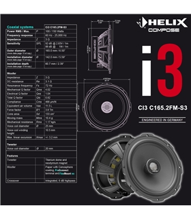 HELIX Ci3 C165.2FM-S3 - CI3C165.2FMS3