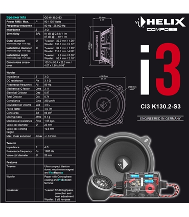 HELIX Ci3 K130.2-S3 - CI3K130.2S3