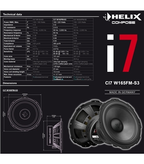 HELIX Ci7 W165FM-S3 - CI7W165FMS3