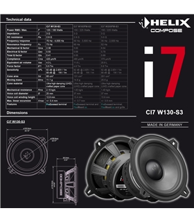 HELIX Ci7 W130-S3 - CI7W130S3