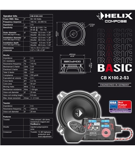 HELIX  COMPOSE BASIC CB K100.2-S3 - CBK100.2-S3