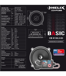 HELIX  COMPOSE BASIC CB K130.2-S3 - CBK130.2-S3