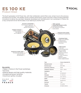 ES100K EVO  -Kit duas vias separadas K2 Power 100mm #15 - 1818ES100KEVO