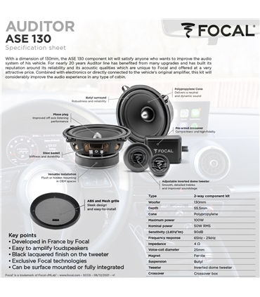 Focal Auditor ASE-130 #3 - 1818ASE130