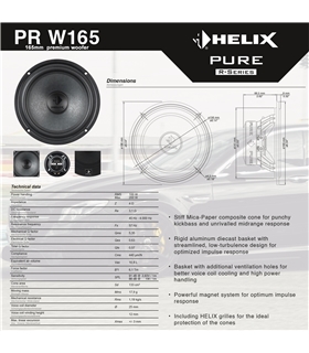 HELIX PR W165 - PRW165