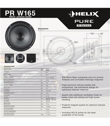 HELIX PR W165 - PRW165