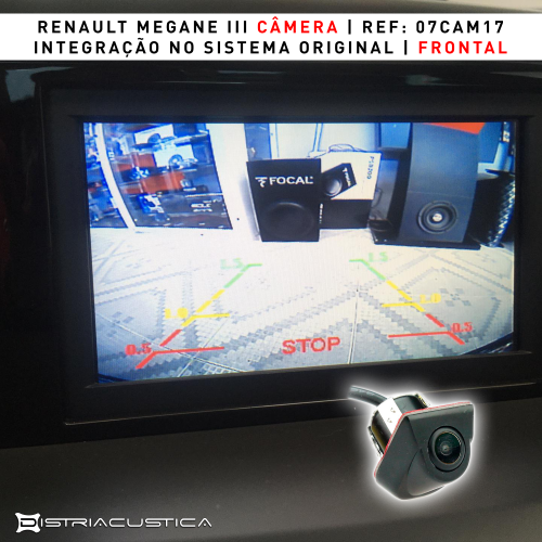 Renault Megane III câmera
