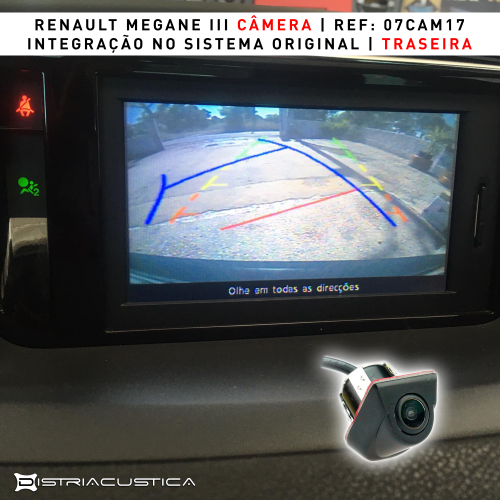 Renault Megane III câmera