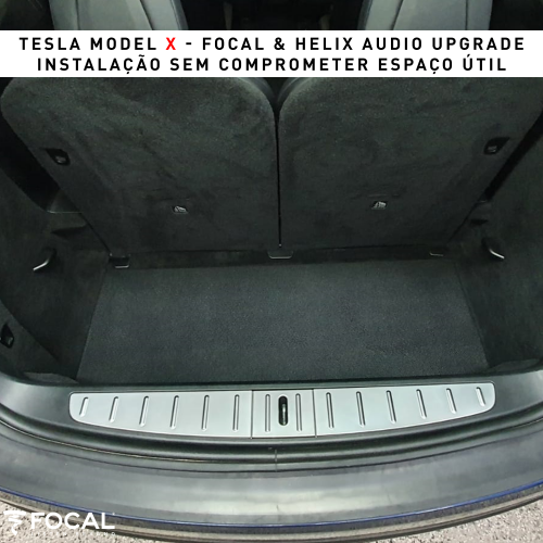 Tesla Model X sistema de som