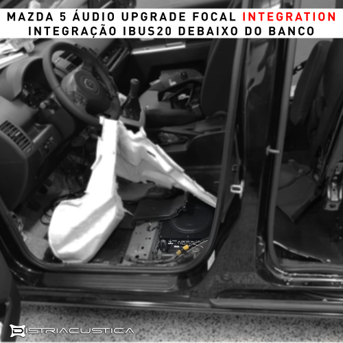 Mazda 5 sistema de som