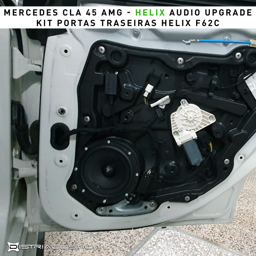 Mercedes CLA sistema áudio