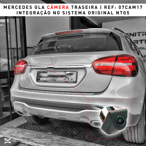 Mercedes GLA câmera traseira NTG5