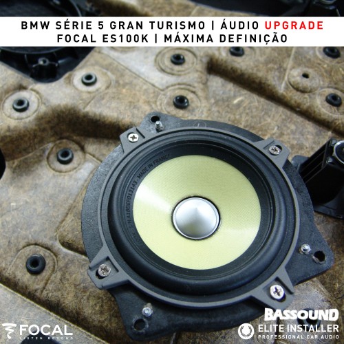 BMW Série 5 GT F07 sistema de som