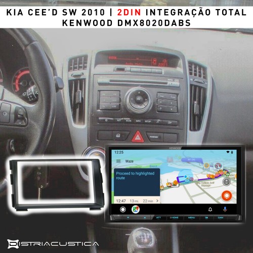 Auto rádio Kia Cee'd SW Carplay Android Auto
