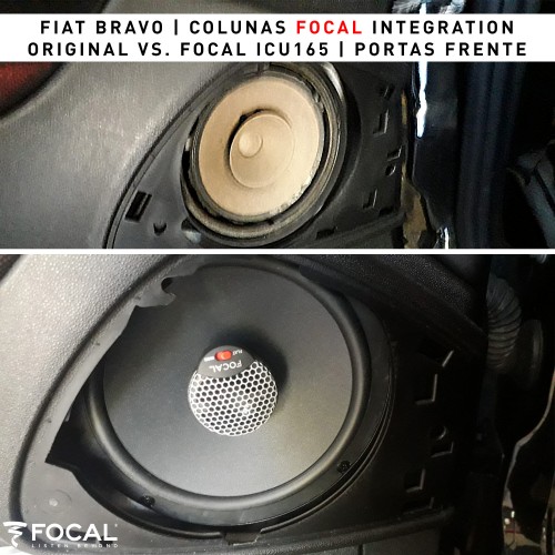 Colunas Fiat Bravo Focal Integration - Blog