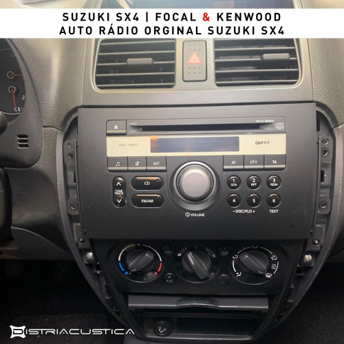 Auto rádio colunas Suzuki SX4