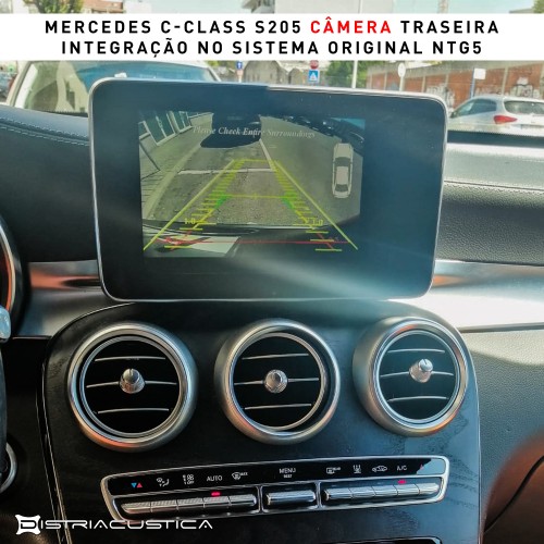 Câmera traseira S205 Mercedes Class C