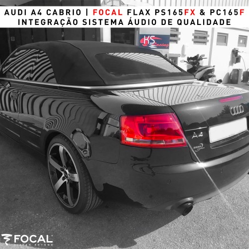 Focal Flax Audi A4 colunas