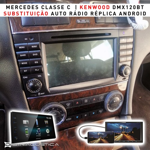Auto rádio Mercedes Classe C w203
