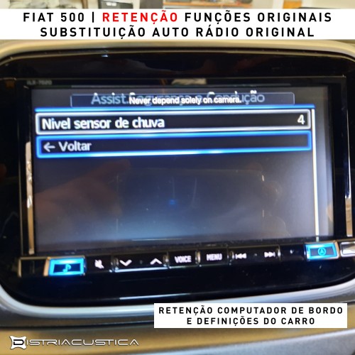 Auto rádio Fiat 500