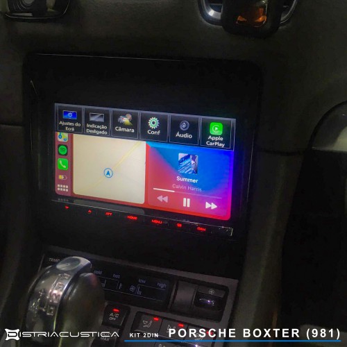 Auto rádio carplay android Auto Porsche Boxter 981