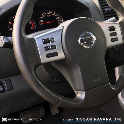 Auto rádio Apple Carplay Android Auto Nissan Navara D40