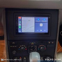 Volvo XC90 auto rádio carplay e android auto Kenwood