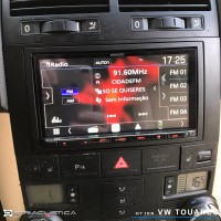 Vw Touareg auto-rádio 2din carplay android auto