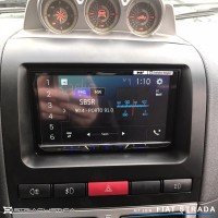 Fiat Strada auto rádio 2din