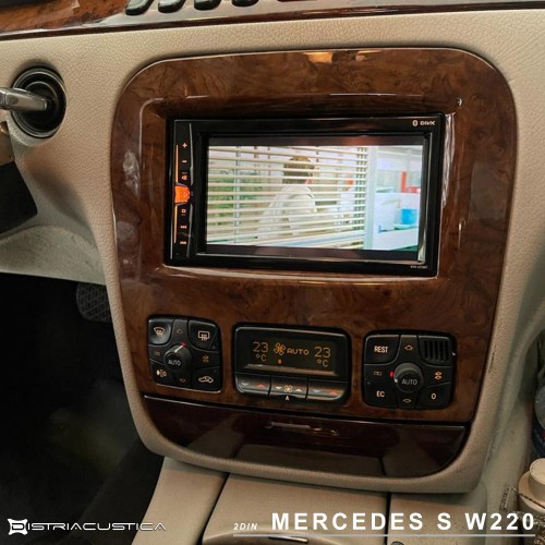 Mercedes Classe S W220 auto rádio 2din