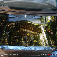 Isolamento acústico BMW M3 E36