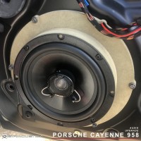 Porsche Cayenne 958 aro adaptador altifalante