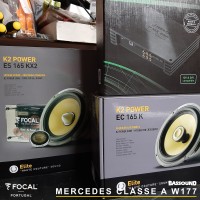 Mercedes Classe A W177 áudio upgrade Focal Helix Bassound