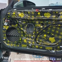 Porsche 911 Focal Helix CTK audio upgrade