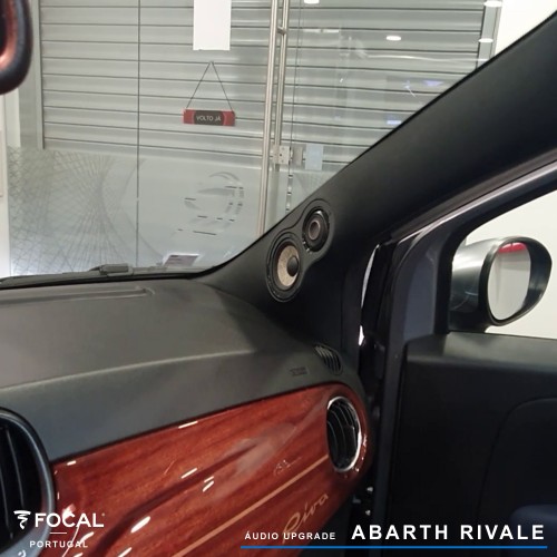 Abarth Rival audio upgrade Focal Helix CTK