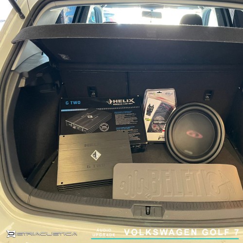 Vw Golf 7 audio upgrade Helix y Four Connect