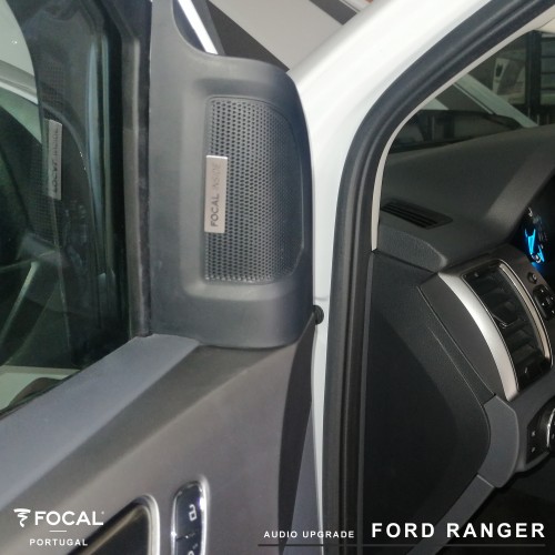 Sistema de som Focal 2din Kenwood Ford Ranger