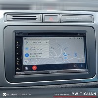 auto rádio kenwood carplay android auto Vw Tiguan