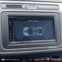 auto rádio kenwood carplay android auto Vw Tiguan