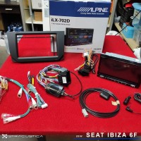 Seat Ibiza 6F 2din Carplay Android Auto Alpine